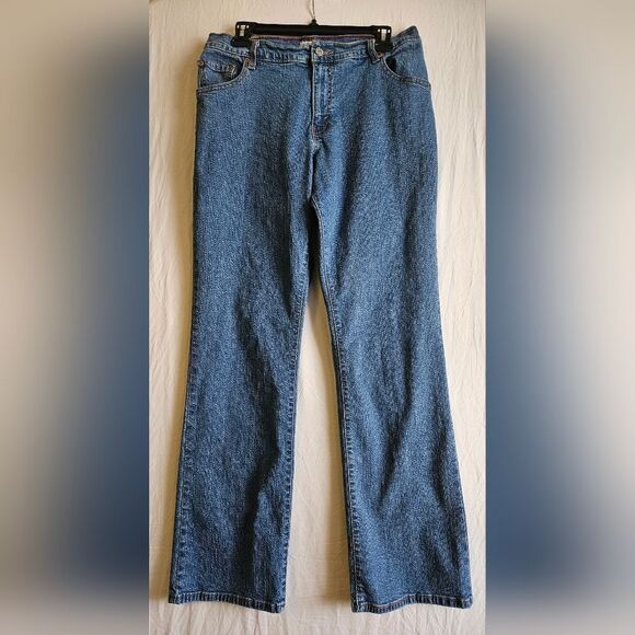 Levi's 550 Jeans Women’s 12L (31x32) Relaxed Fit Bootcut Mid Rise Medium Wash - Picture 1 of 10
